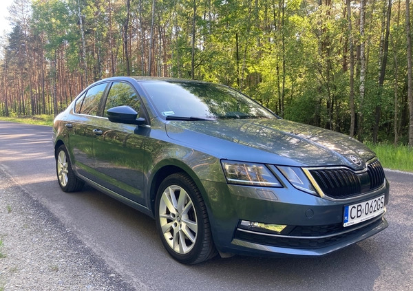 Skoda Octavia cena 69500 przebieg: 70086, rok produkcji 2017 z Bydgoszcz małe 79